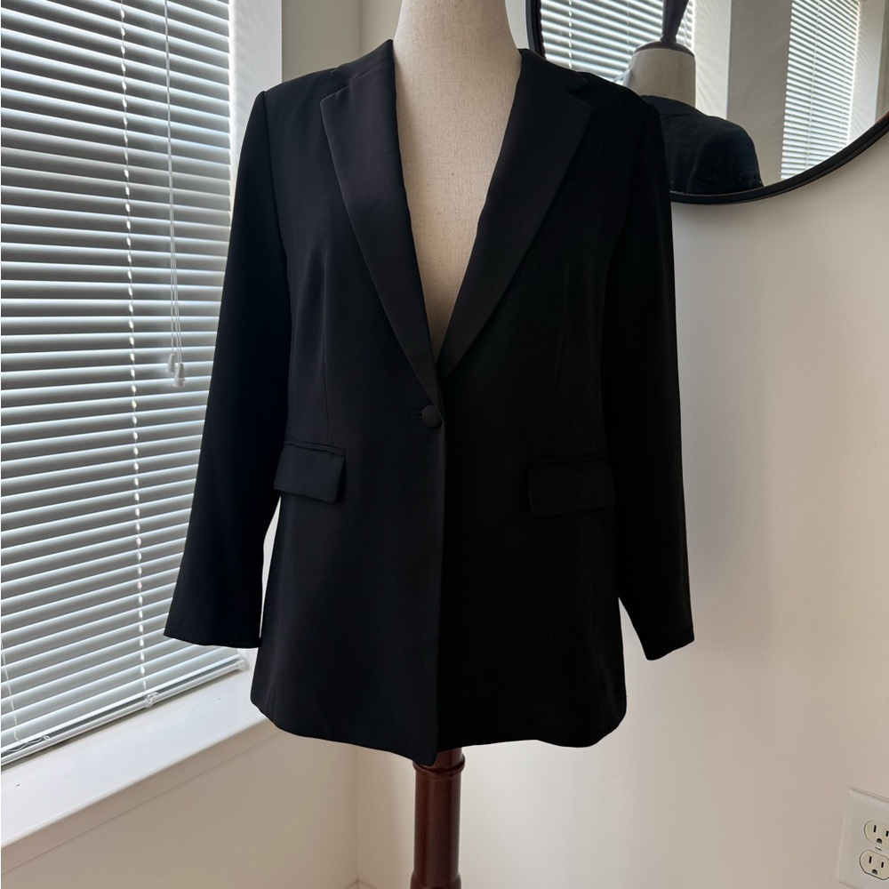 LOFT Charcoal Blazer